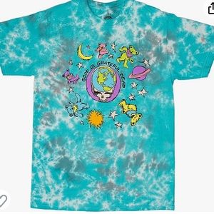 Ripple Junction - Grateful Dead Dancing Bears Tie Dye Tshirt